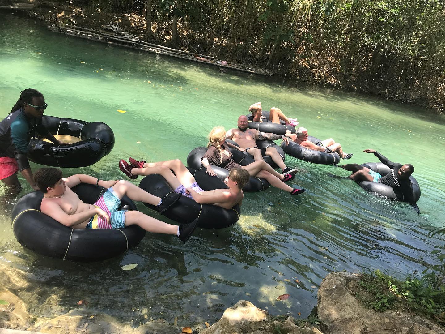 Ocho Rios, Jamaica River Tubing Safari Excursion